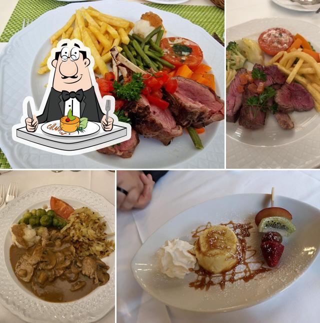 Platti al Restaurant Chez Max Julen