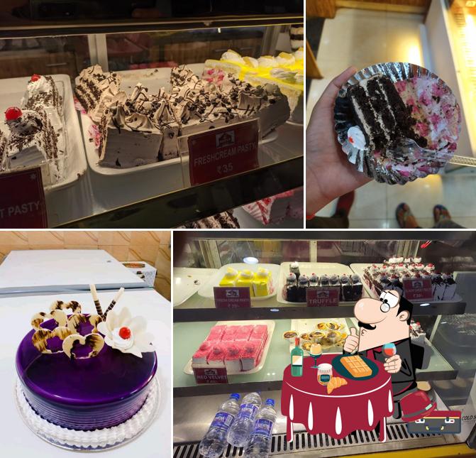 Bidyut Bakery serves a range of sweet dishes
