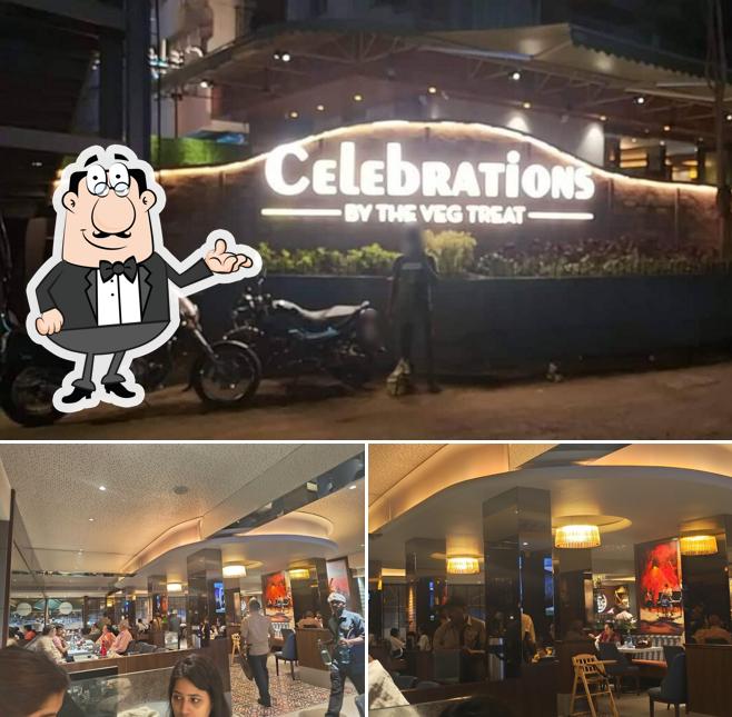 This is the photo depicting interior and exterior at Celebration's By The Veg Treat