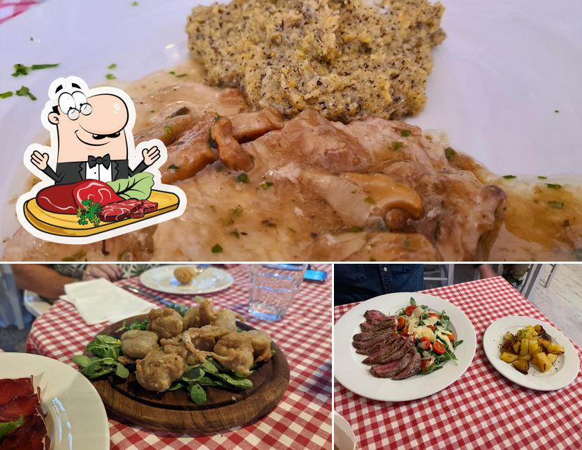 C'è un'ampia selezione di piatti per gli amanti della carne