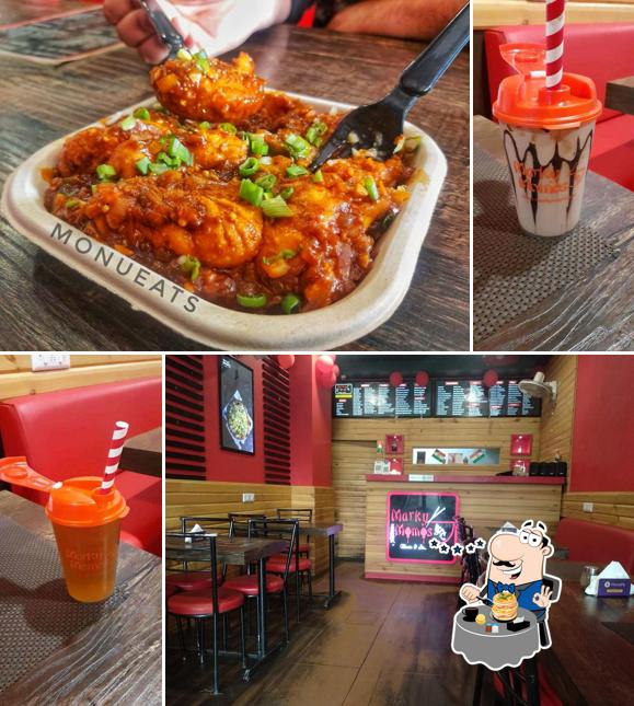 Food at Marky Momos