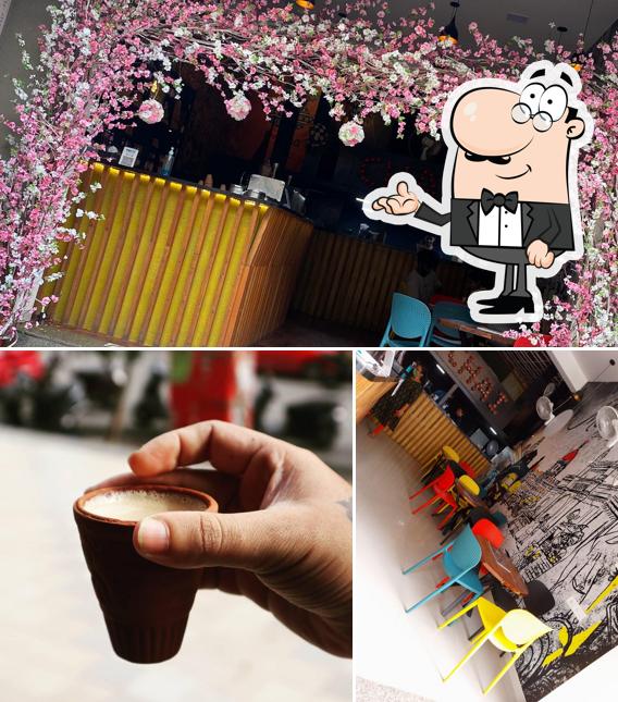 Take a seat at one of the tables at Mittea Miraroad