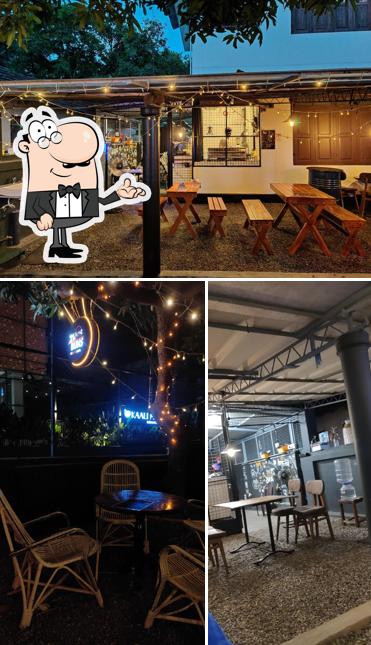 The interior of 21 Buns