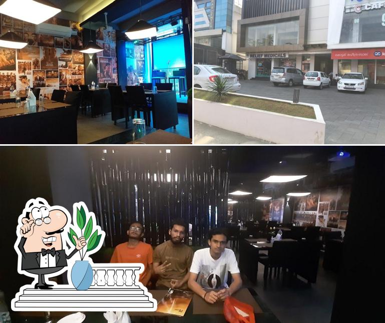 The exterior of Cafe Film Tidbits