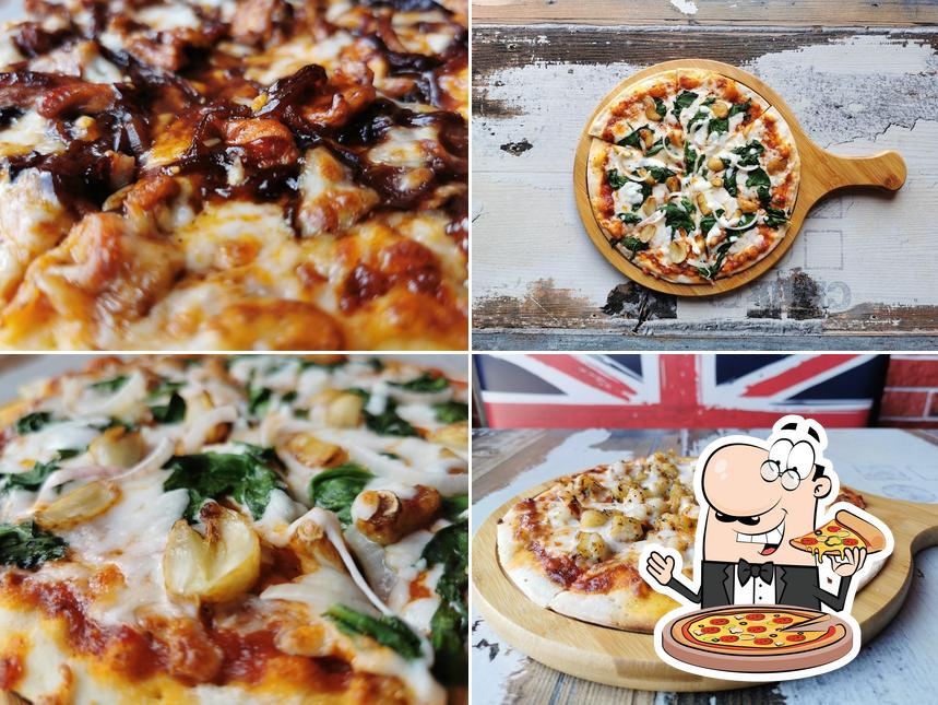 Order pizza at Chikeys Trikaripur