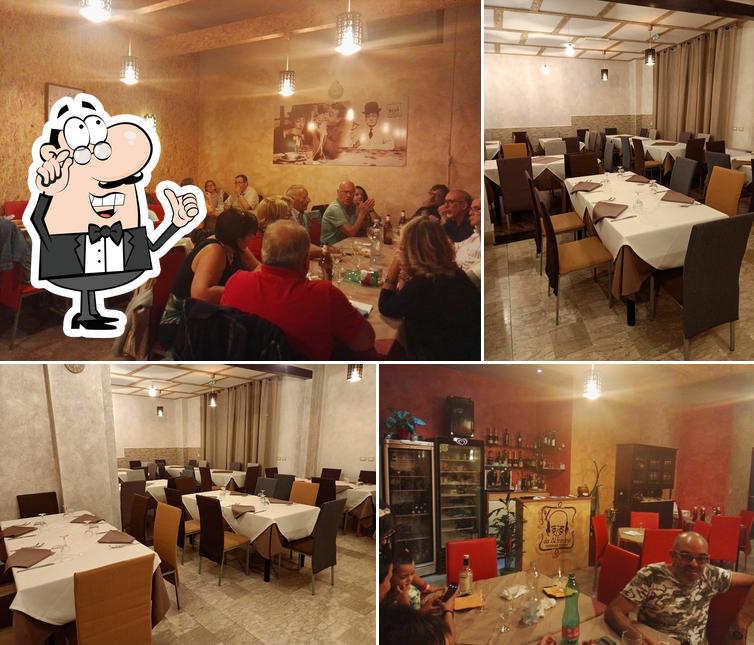 Dai un'occhiata agli interni di Da Alfredino