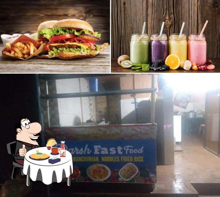 Order a burger at Darsh Fast Food