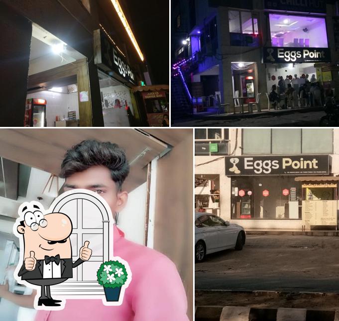 The exterior of Eggs Point
