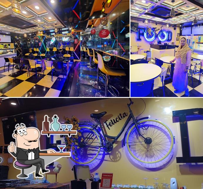 The interior of Felicita Cafe Milkyway