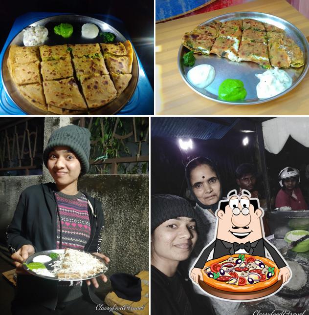 Order pizza at Kalyani Paratha Center