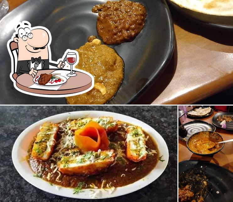Get meat meals at Maharaj Dhaba Hotel