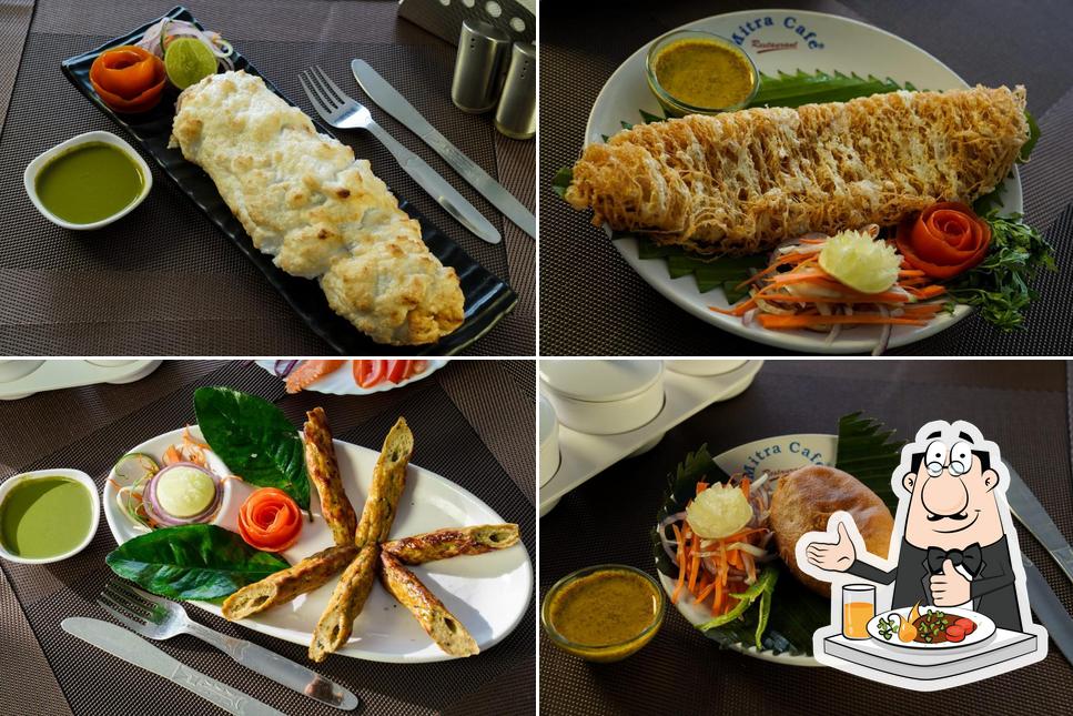 Food at Mitra Cafe Salt Lake