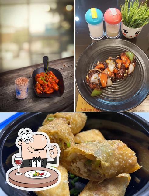 Food at Yin Yang, Pan Asian Delicacy