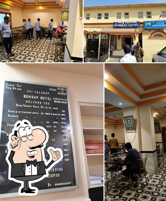The interior of Bombay Restaurant (Hotel Bombay Inn’s Kitchen for Online Ordering and Takeaways)