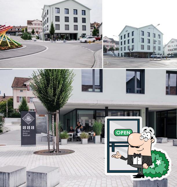 Gli esterni di BBB Bäckerei Bistro Bosshart