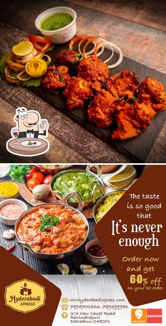 Food at Hyderabadi Xpress