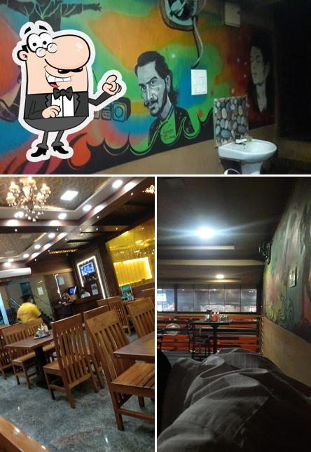 The interior of AVM Food Court