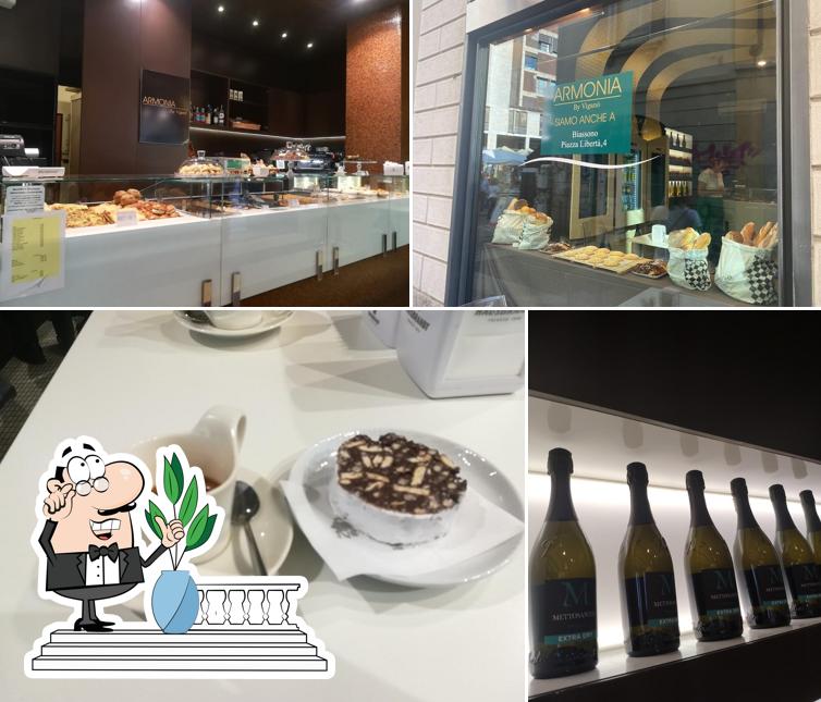 La esterno e bevanda del ristorante