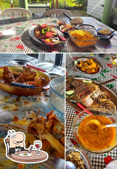 Platos en Açai Beira Rio