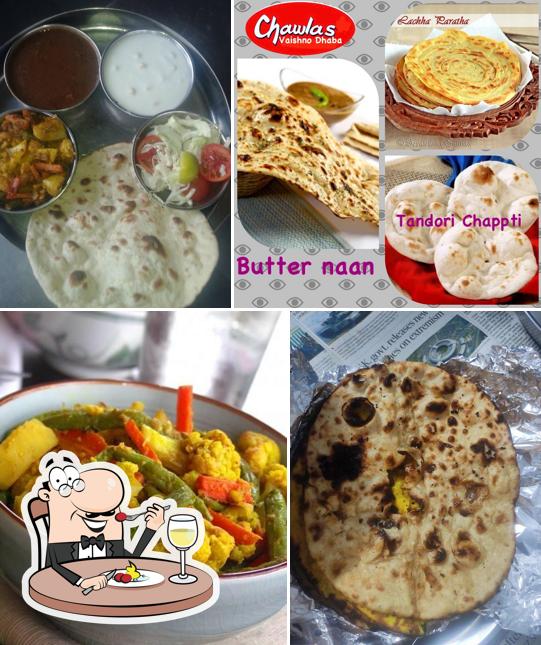 Meals at Chawla Vaishno Dhaba