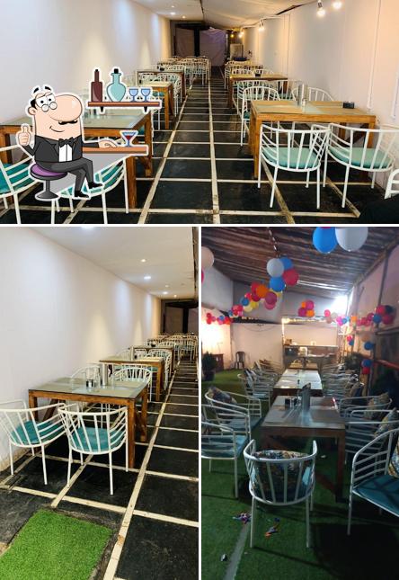 The interior of Dhaara - Flavours of Purity