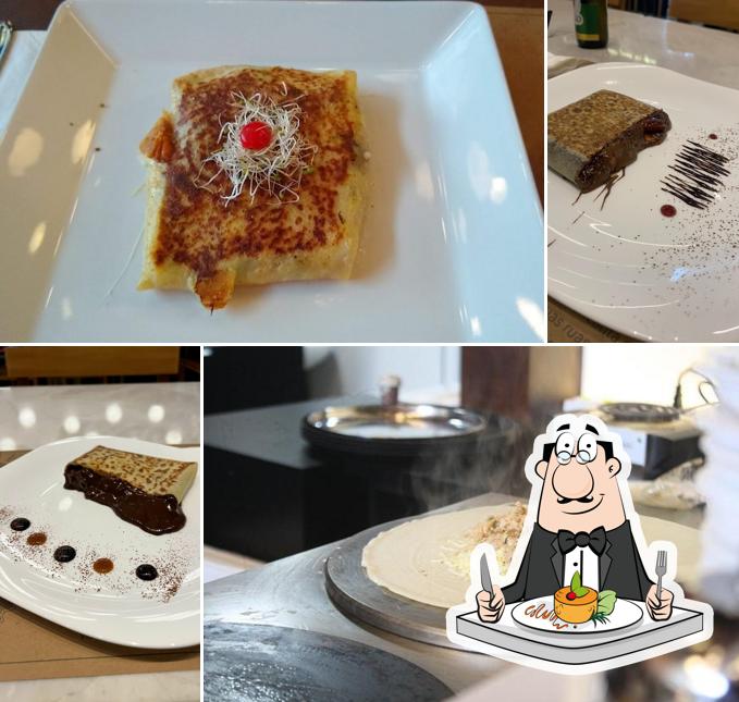 Comida em Èze Crêperie