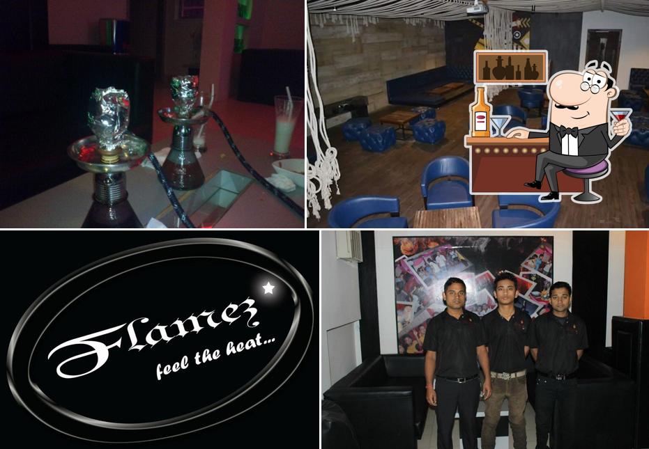 Here's a pic of Flames Lounge