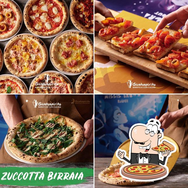 A Giustospirito Modena, puoi assaggiare una bella pizza