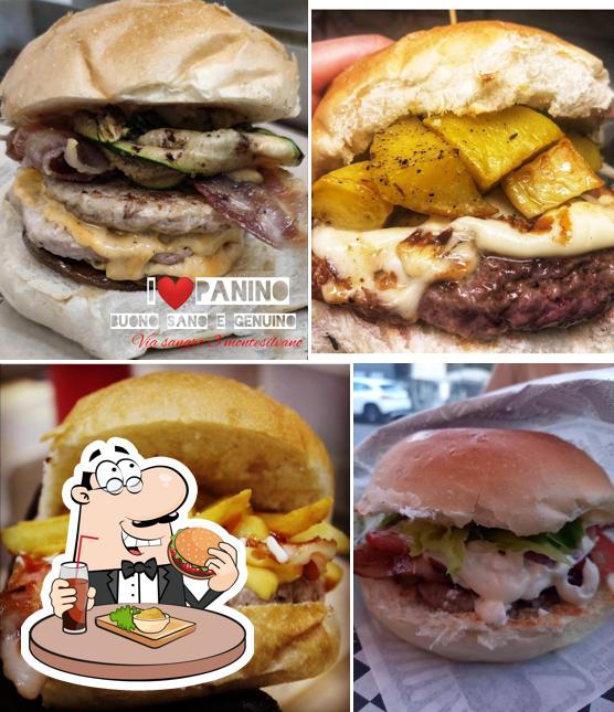 Prenditi un hamburger a I love panino