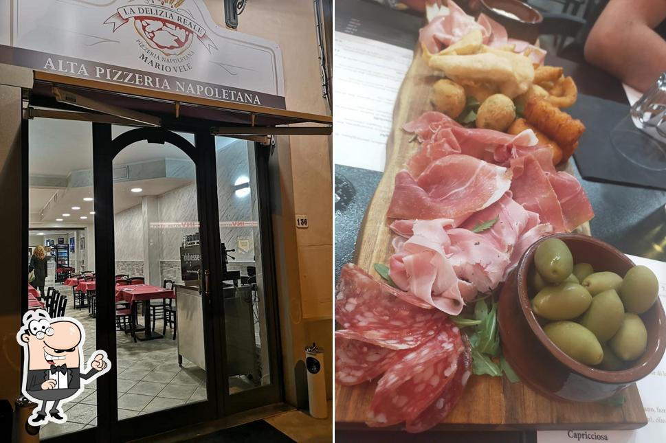 Gli interni di La Delizia Reale