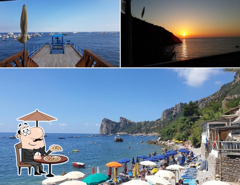 Curiosa tra la parte esterna di Lo Scoglio