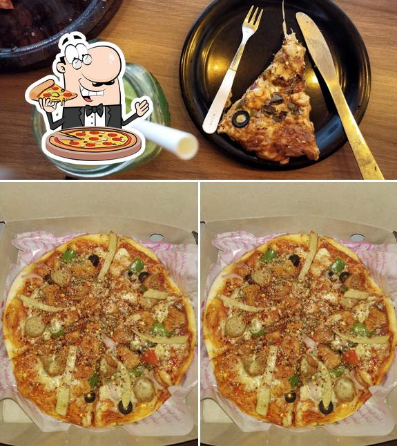 Pick pizza at MFC - Malabar Fried Chicken