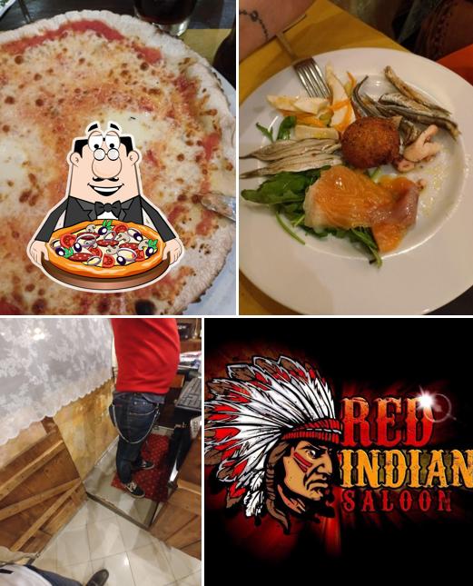 Prenditi una pizza a Red Indian Saloon