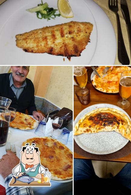 Salmone grigliato al Ristorante Pizzeria Baia Del Corso