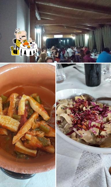 Restaurant @ Valle dell'Etna si caratterizza per la cibo e interni