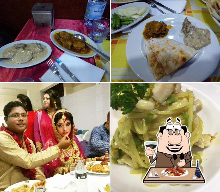 Prova i piatti di carne a Spice of India