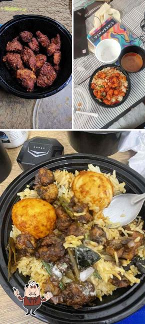 Meals at Thalairaj Biryani
