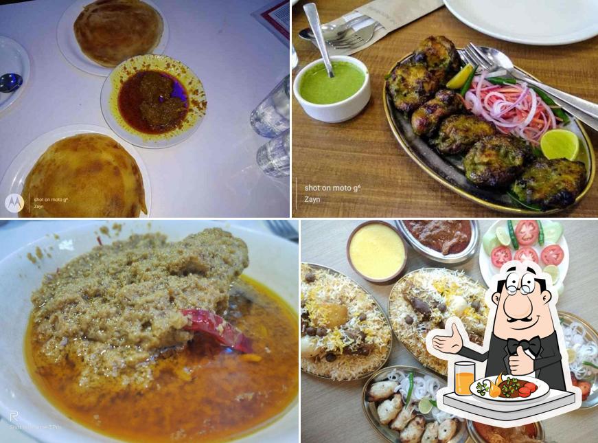 Food at Aminia Restaurant - Golpark