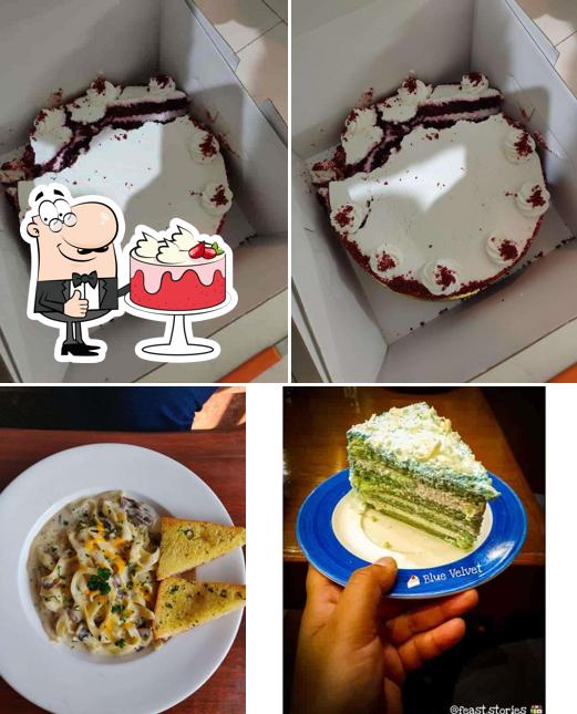 Red velvet cake at Bloomsbury's Global Kitchen & Bakehouse