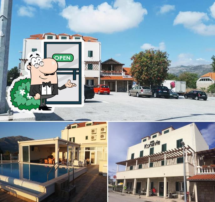 Goditi la vista dagli esterni di Hotel Konavle