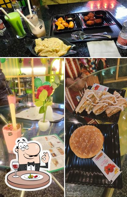 Meals at Cheesy Crazy Cafe