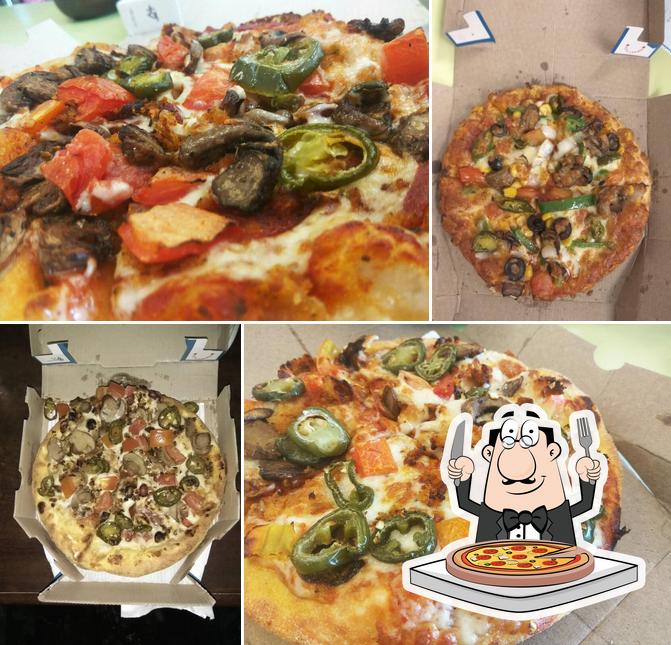 At Domino's Pizza Obulreddy Nagar, Nellore, you can get pizza