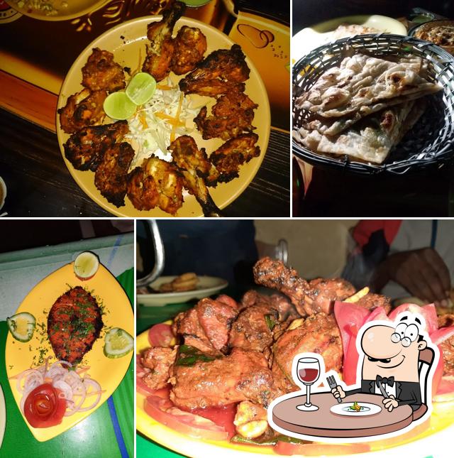 Meals at Greens Bar and Restaurant