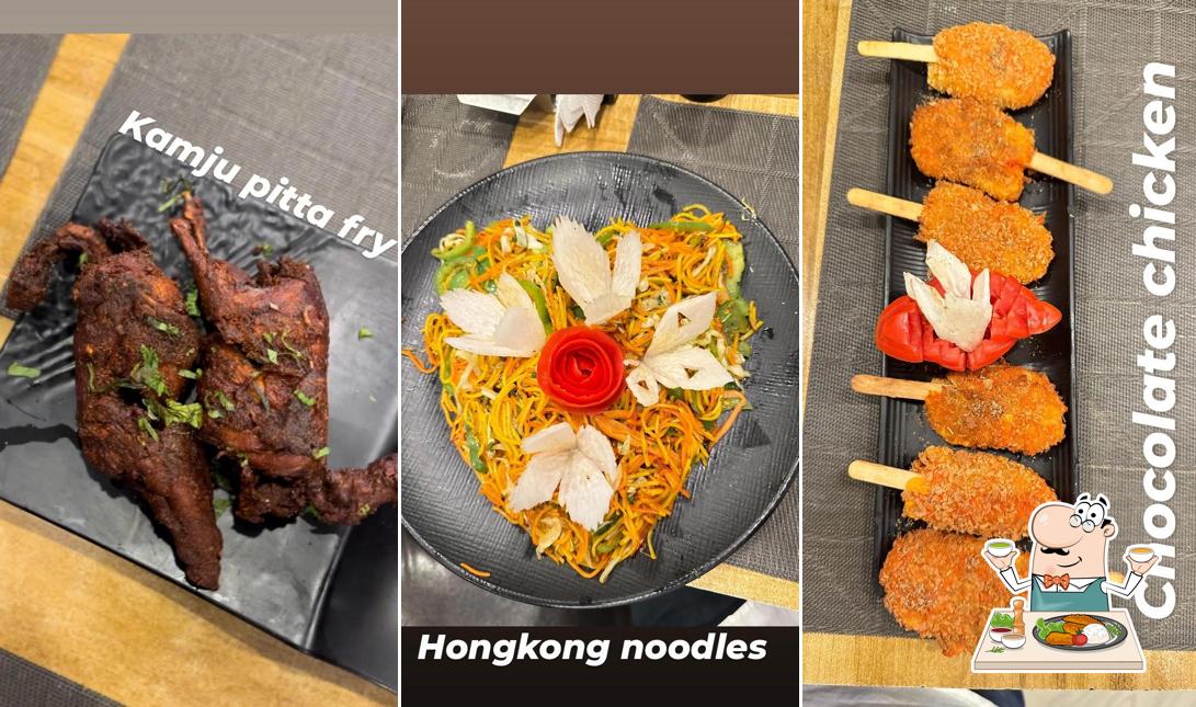 Food at Happy Dine Restaurant