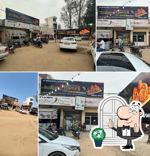 The exterior of Indian Flames