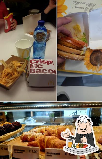 Platti al McDonald's Firenze Senese