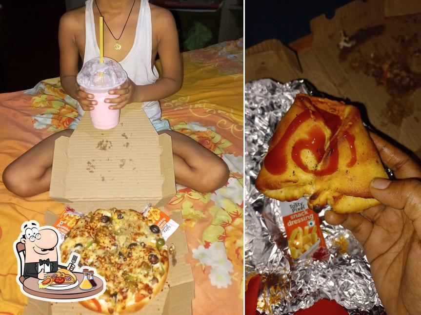 Pick different types of pizza