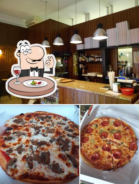C 'è Pizza e Pizza si caratterizza per la cibo e vino