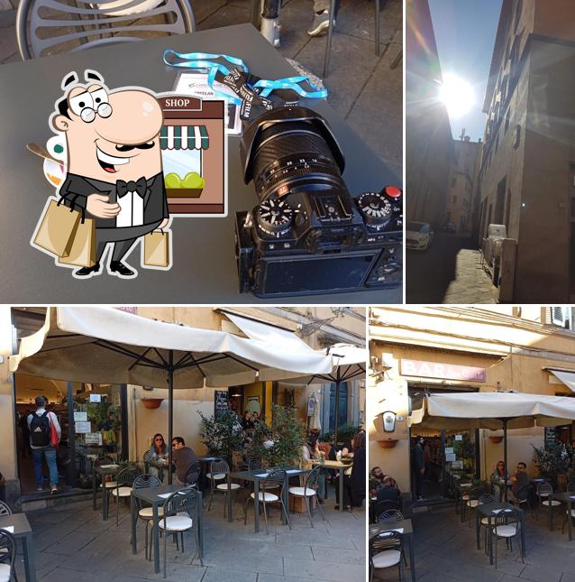 Tra le varie cose da Bar S.Giusto Di Bertucci E C. Snc si possono trovare la esterno e interni