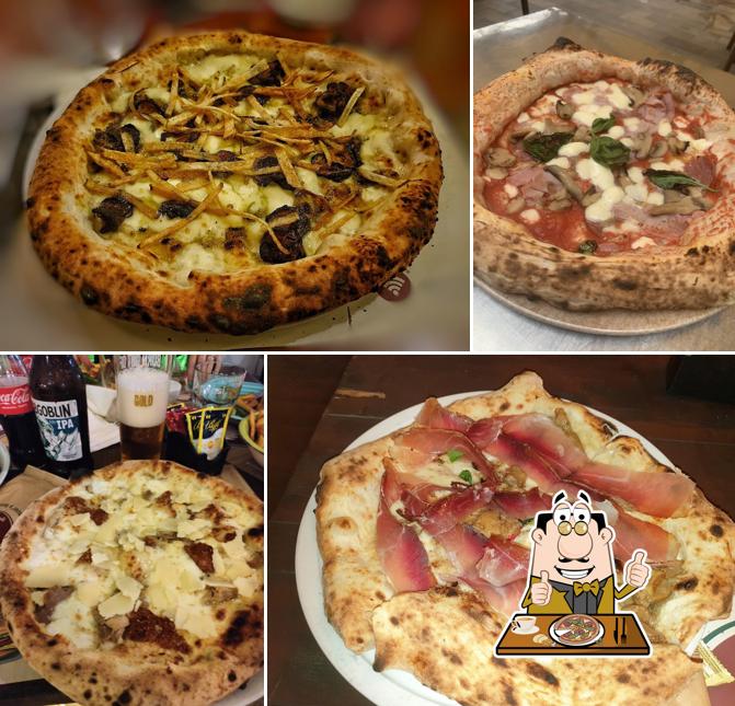 Ordina una pizza a Clement's pub
